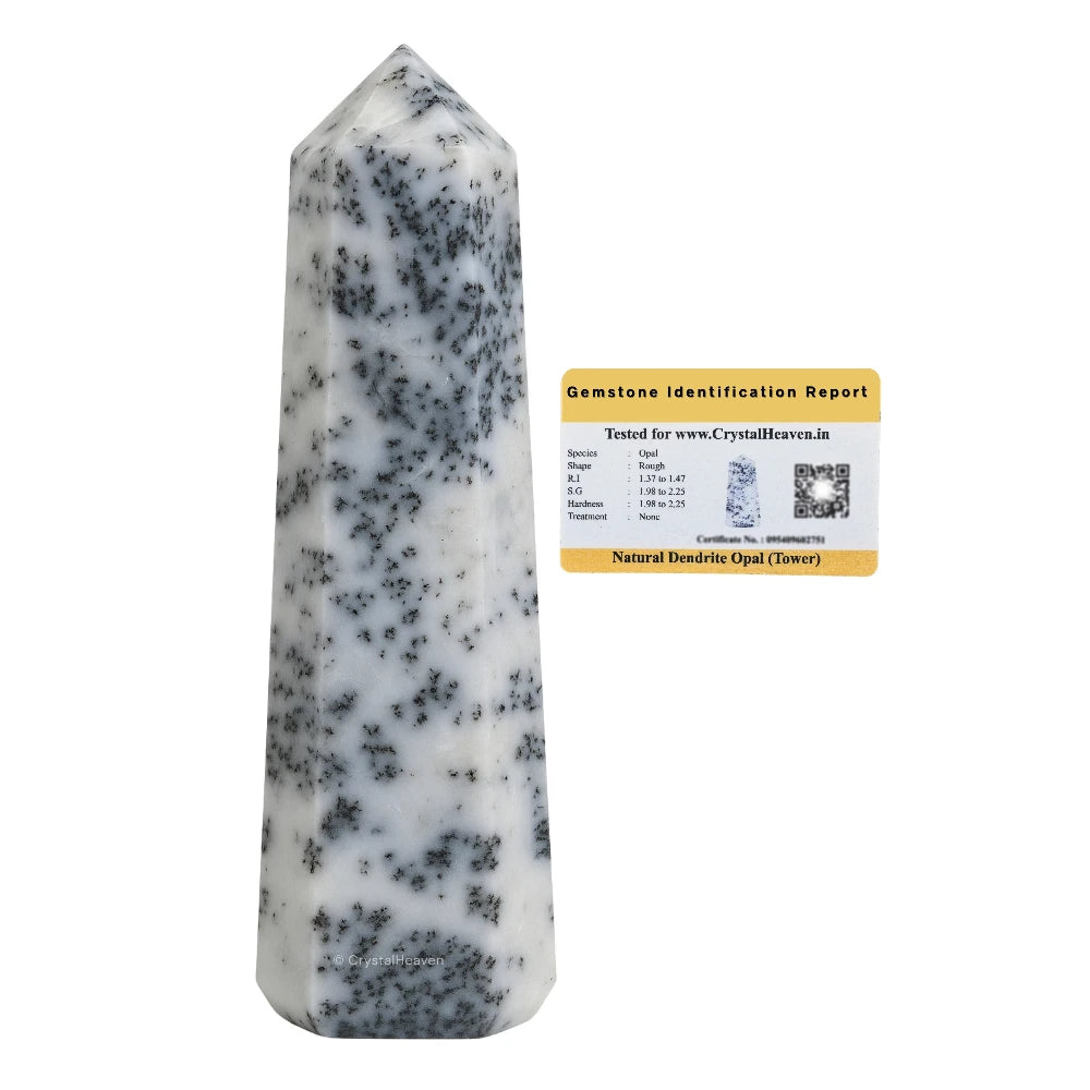 Dendrite Opal Crystal Tower (3" to 4" inch)