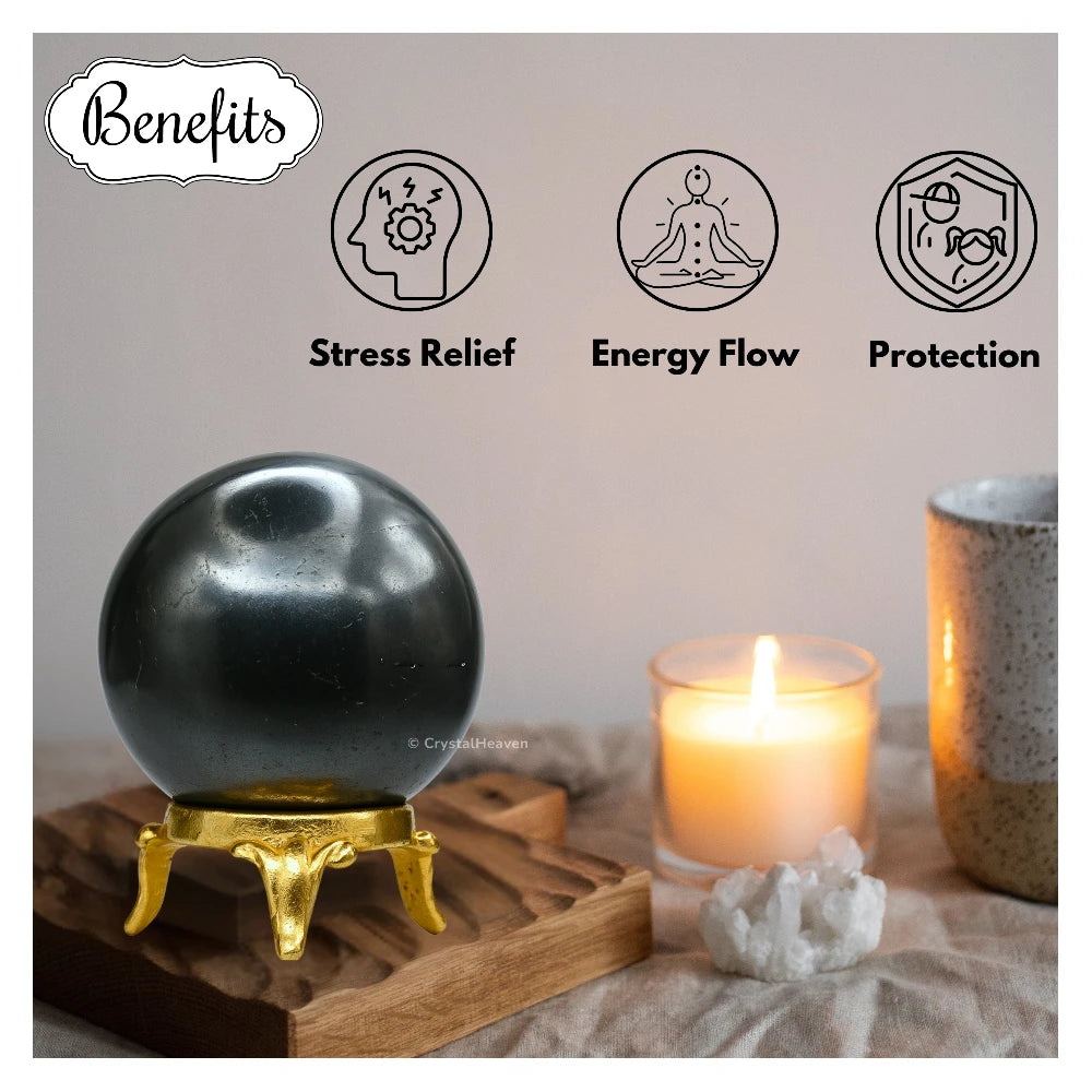 Hematite Sphere (1.5 Inch)