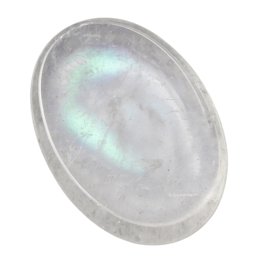 Aura Quartz Worry Stone