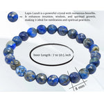 Lapis Lazuli Bracelet (Faceted-Stretchable)
