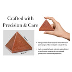 Red Goldstone Pyramid (2 Inch)