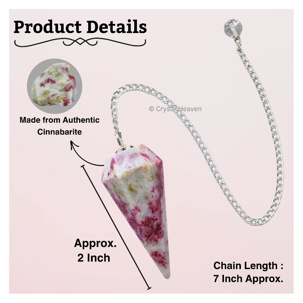 Cinnabarite Pendulum