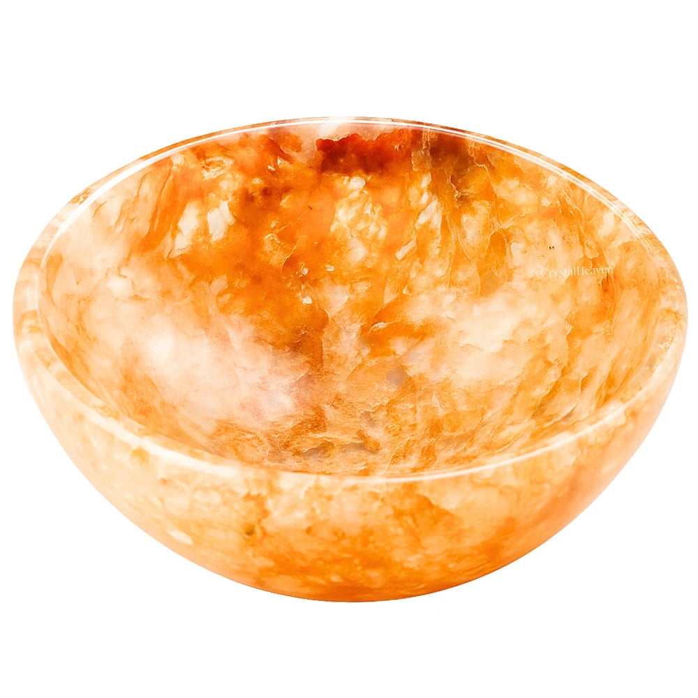 Golden Quartz Crystal Bowl - 3 Inch
