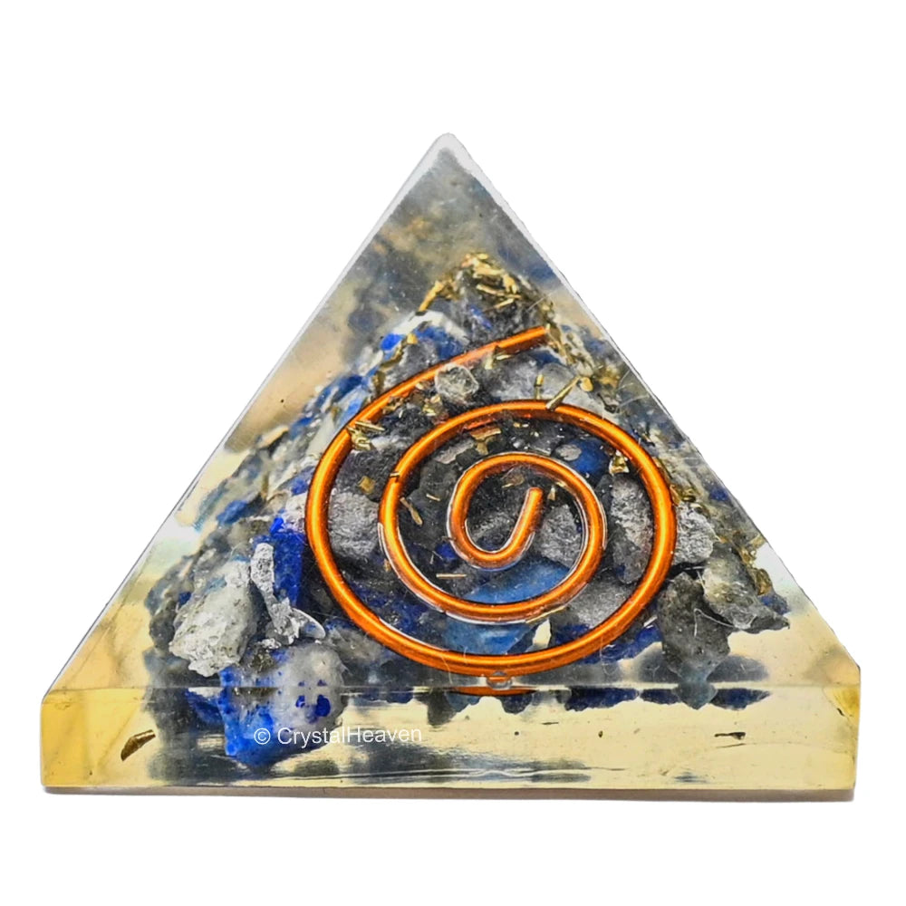 Lapis Lazuli Orgone Pyramid - 30mm