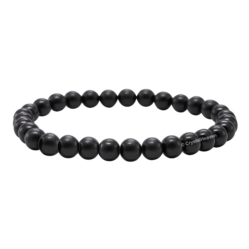 Shungite Healing Crystal Bracelets - 6mm Beads