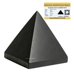 Shungite Pyramid- Premium (25-30 mm)