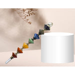 7 Chakra Crystal Cone Healing Stick