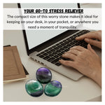 Fluorite Worry Stone