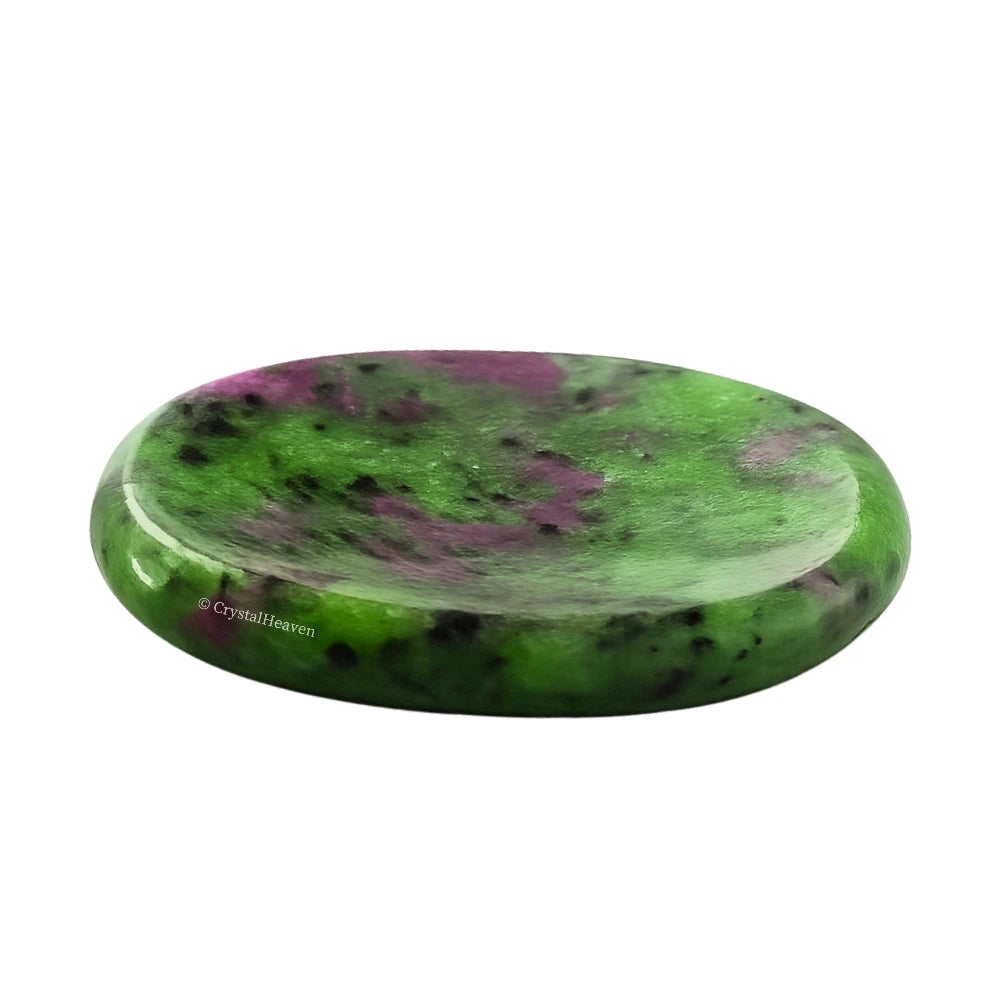 Ruby Zoisite Worry Stone
