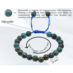Chrysocolla Bracelet (Faceted-Adjustable)