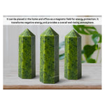 Large Green Jade Tower