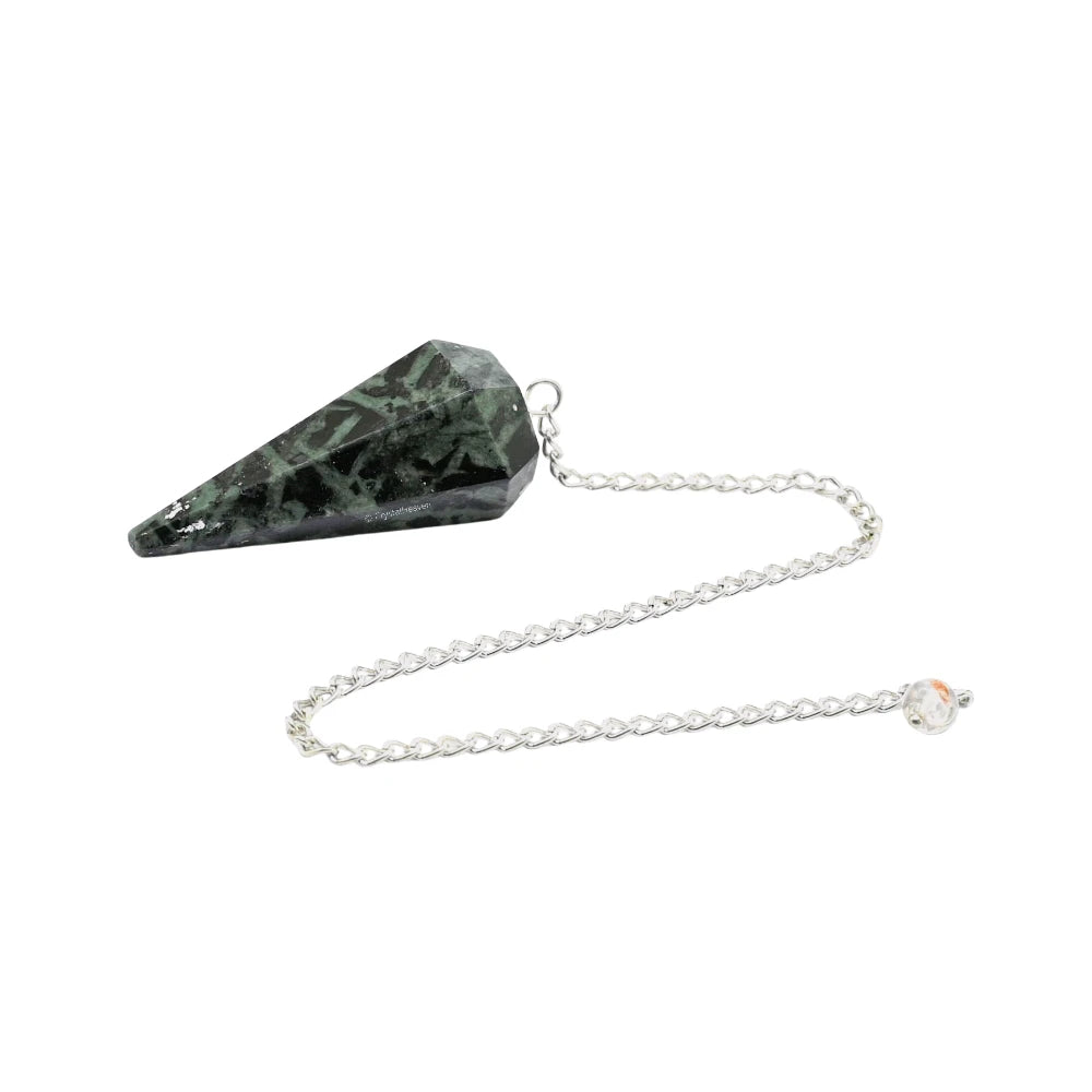 Flower stone Pendulum