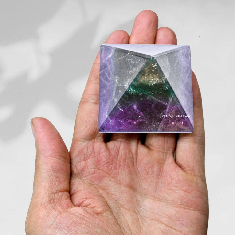 Fluorite Pyramid (2 Inch)