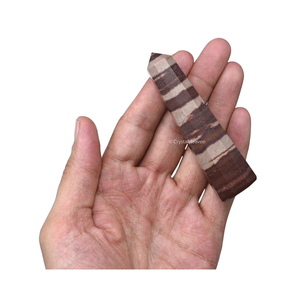 Shiva Lingam Narmada Stone Tower (3" to 4" inch)