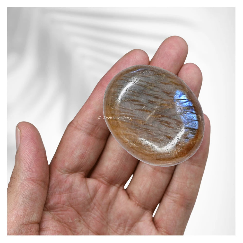 Sun Moonstone Palm Stone
