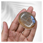 Sun Moonstone Palm Stone