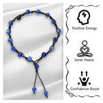 Sodalite Anklet (Hand Knotted)