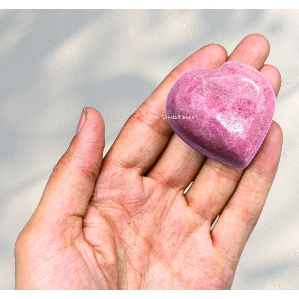 Thulite Heart