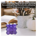 Amethyst 54 Pyramid Power Cube