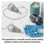Fluorite Crystal Orgone Pendulum