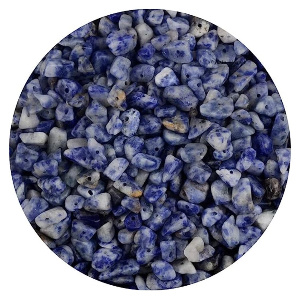 Sodalite Chips - Pre Drilled