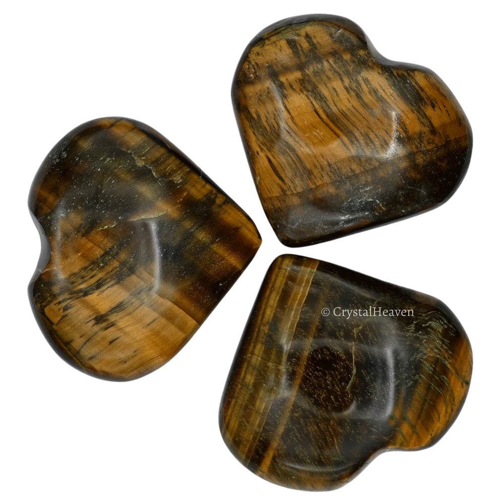 Tiger Eye Heart