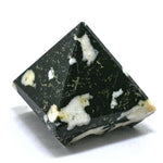 Black and White Tourmaline Lemurian Pyramid - Under 9 Pyramid Plate