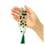 Multi Fluorite Japa Mala (Without Knot)