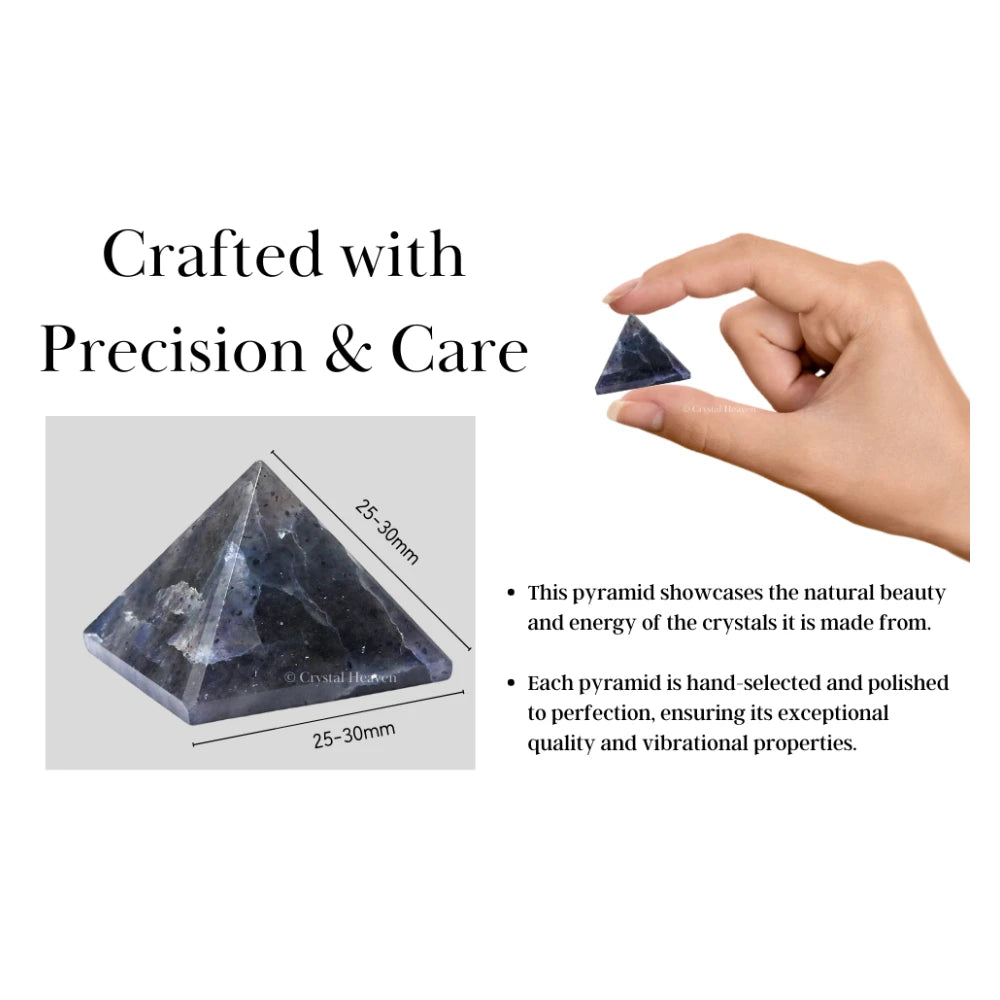 Iolite Pyramid (1 Inch)