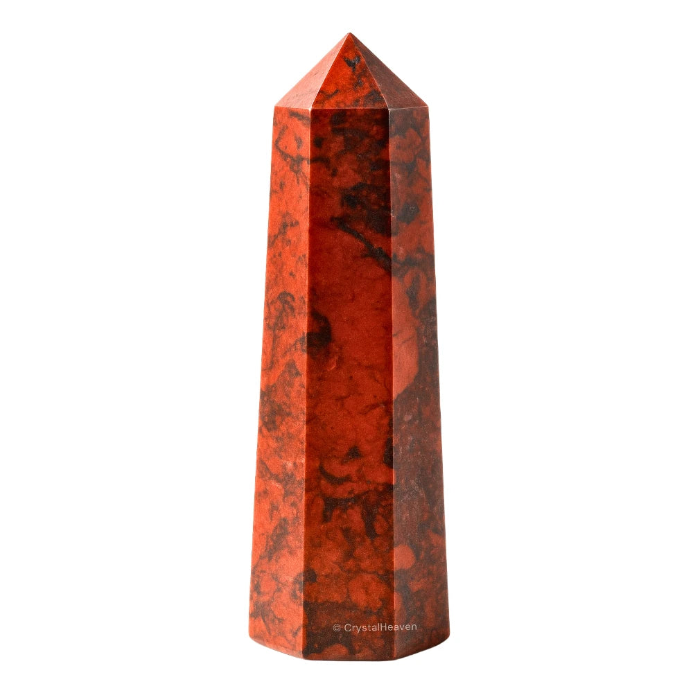 Red Jasper Hematite Crystal Tower (2" to 3" inch)