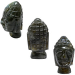 Labradorite Buddha Head