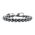 Hematite Bracelet (Faceted-Adjustable)