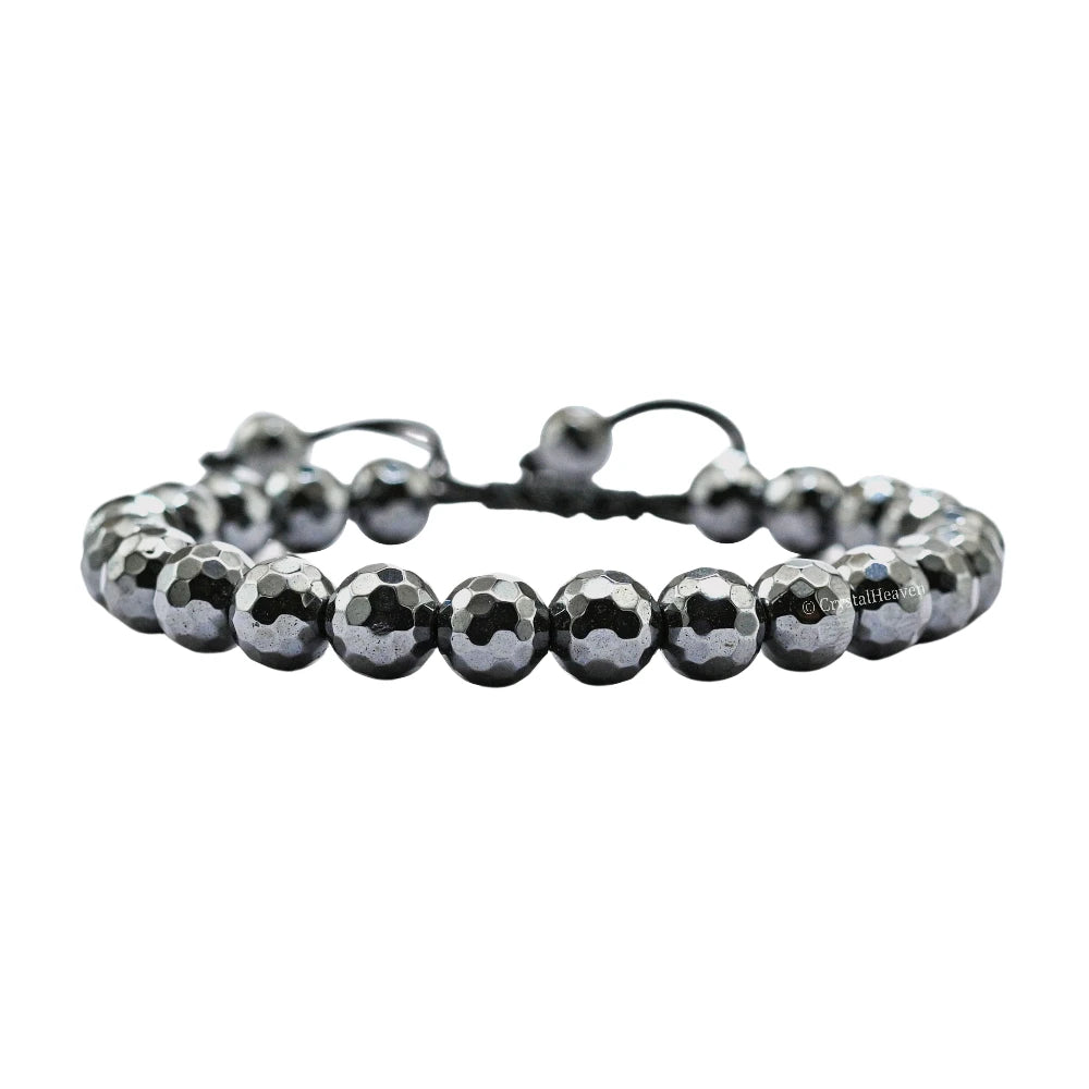 Hematite Bracelet (Faceted-Adjustable)