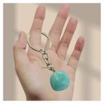 Amazonite Crystal Keychain (Tumbled)