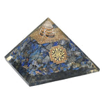 Lapis Lazuli Orogone Pyramid (Small shriyantra)