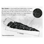 Black Obsidian Arrowhead - 1" to 1.5" (25 Pieces)