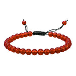 Red Onyx Anklet (Without Knot)