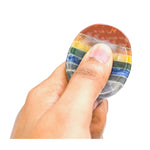 7 Chakra  Worry Stone
