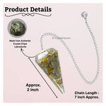 Labradorite Crystal Orgone Pendulum
