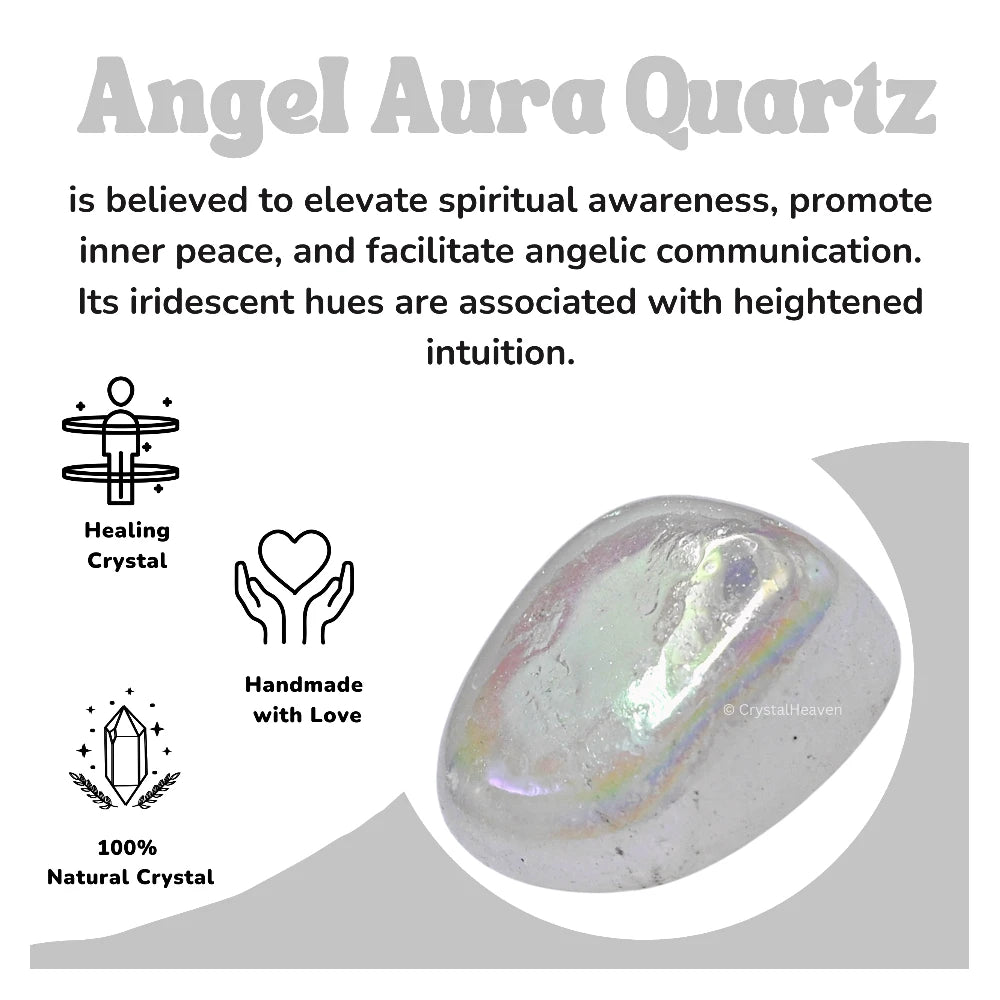 Tumbled Angel Aura Quartz Stones (30 Gram)