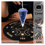 Lapis Lazuli Crystal Orgone Pendulum
