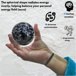 Indigo Gabbro Sphere (2 Inch)