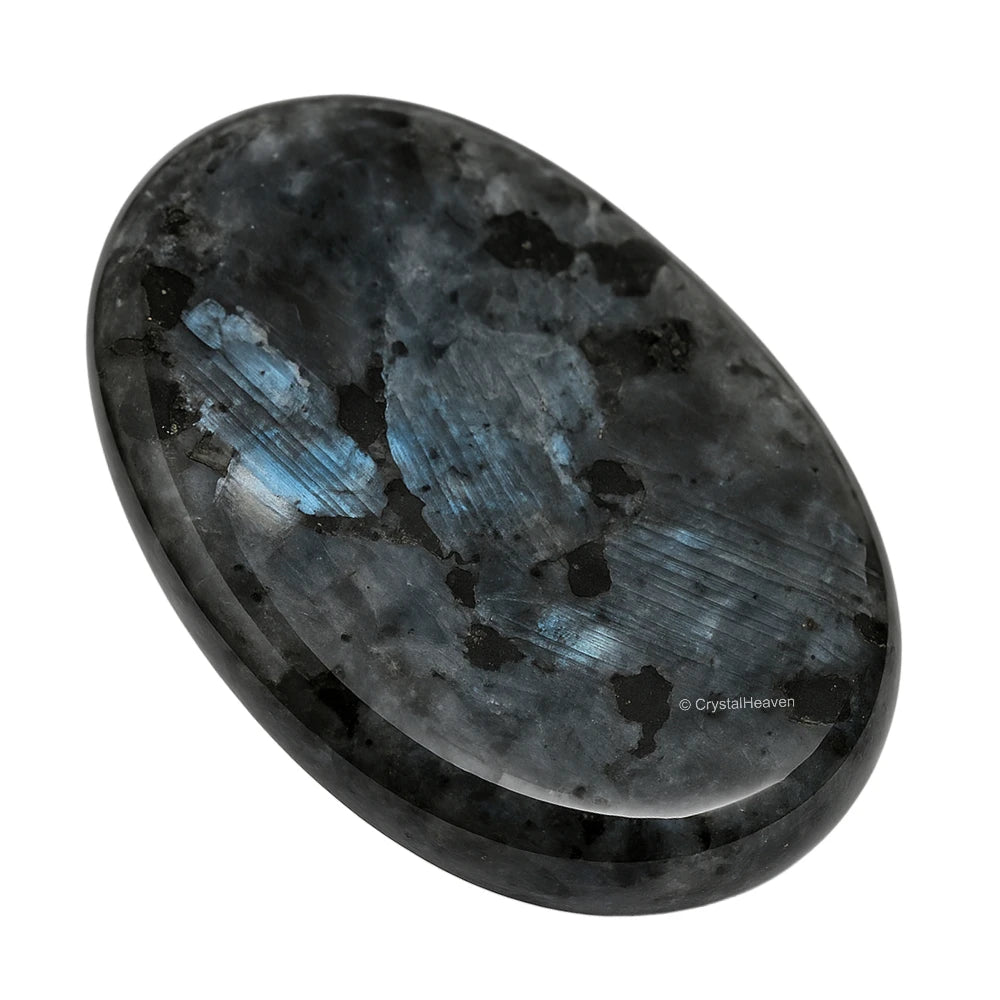 Larvikite Worry Stone