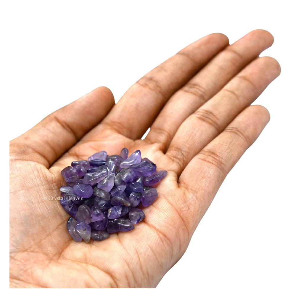 Amethyst Chips - Pre Drilled