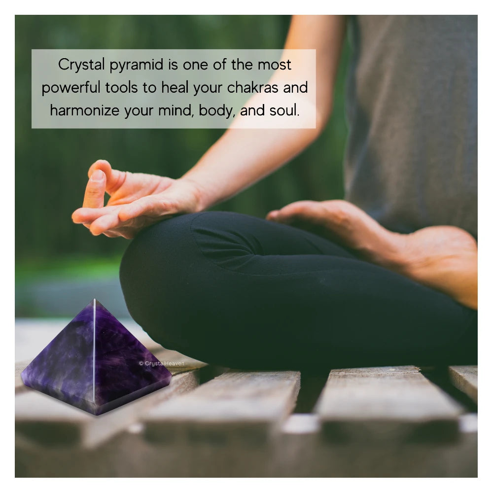 Amethyst Pyramid (1.5 Inch)