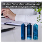 Blue Onyx Pencil Points (Set of 50)