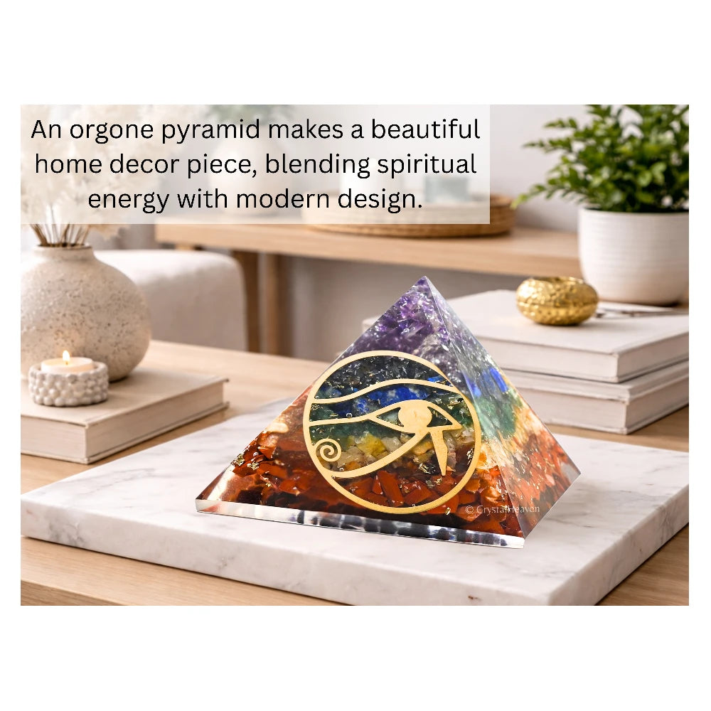 7 Chakra Orgone Pyramid (RA)