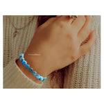 Apatite Bracelet (Faceted-Stretchable)