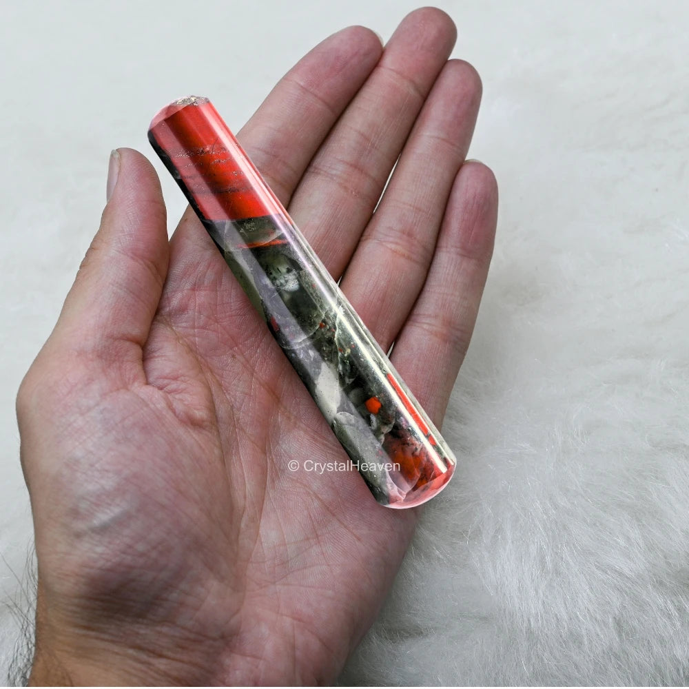 African Bloodstone Wand