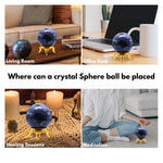 Iolite Sphere (1.5 Inch)